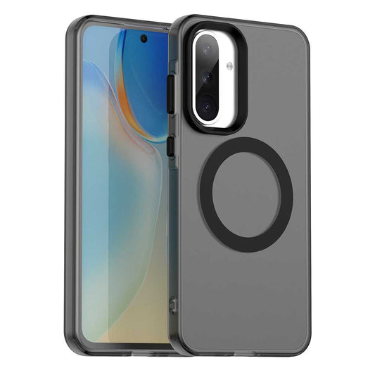MagSafe futrola za Samsung Galaxy A36 A366, Techsuit, CandyCase, Crna