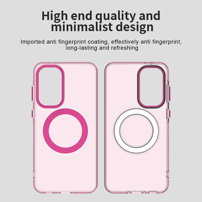MagSafe futrola za Samsung Galaxy A36 A366, Techsuit, CandyCase, Roze