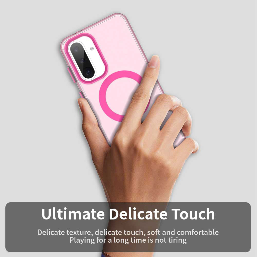 MagSafe futrola za Samsung Galaxy A36 A366, Techsuit, CandyCase, Roze
