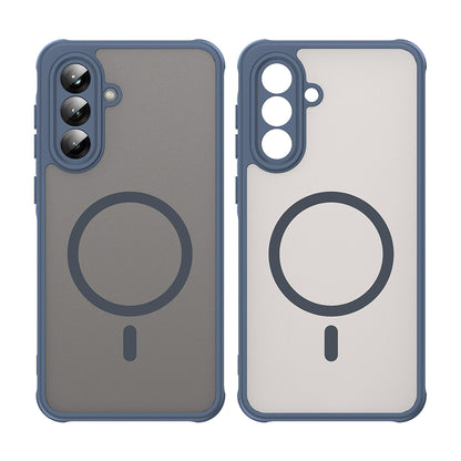 MagSafe futrola za Samsung Galaxy A36 A366, Techsuit, HaloFrost II, Tamnoplava