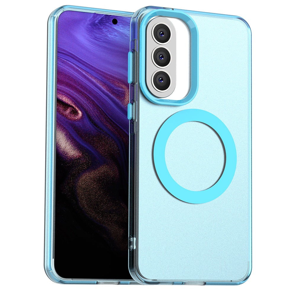 Futrola MagSafe za Samsung Galaxy A37 5G, Techsuit, CandyCase, Plava