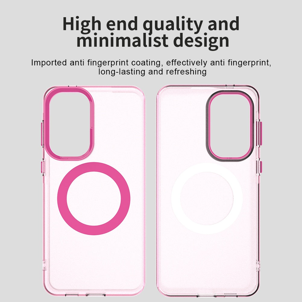 Futrola MagSafe za Samsung Galaxy A37 5G, Techsuit, CandyCase, Roze
