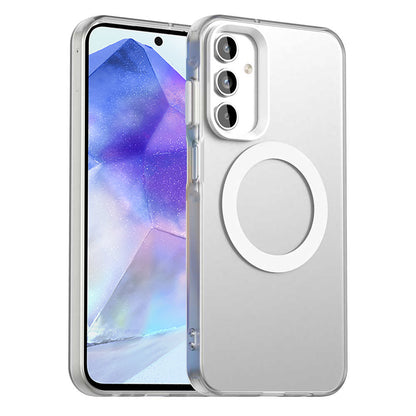 MagSafe futrola za Samsung Galaxy A55 5G A556, Techsuit, CandyCase, Bela