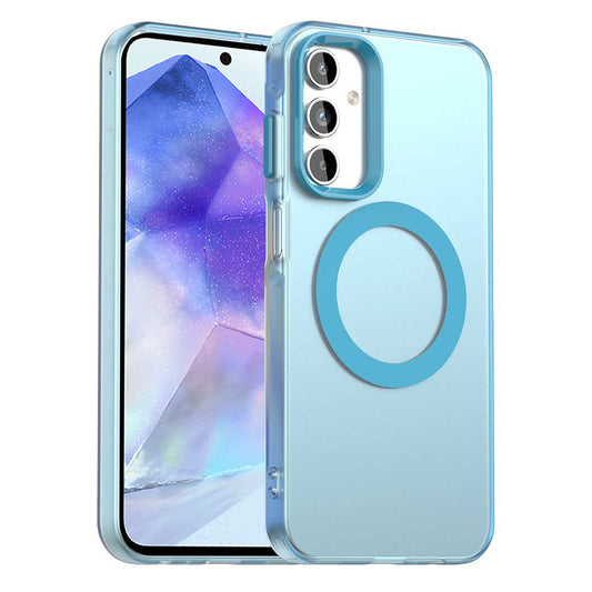 MagSafe futrola za Samsung Galaxy A55 5G A556, Techsuit, CandyCase, Plava