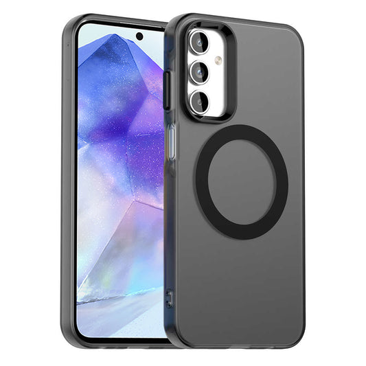 MagSafe futrola za Samsung Galaxy A55 5G A556, Techsuit, CandyCase, Crna
