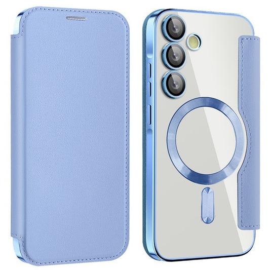 MagSafe futrola za Samsung Galaxy A55 5G A556, Techsuit, SmartMag Book, Plava