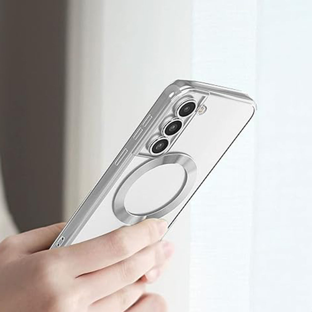 MagSafe futrola za Samsung Galaxy A56 A566 / A36 A366, Techsuit, Luxury Crystal, Svetlo Zelena