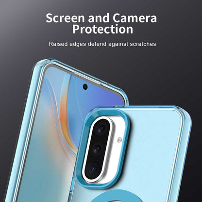 MagSafe futrola za Samsung Galaxy A56 A566, Techsuit, CandyCase, Plava