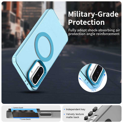 MagSafe futrola za Samsung Galaxy A56 A566, Techsuit, CandyCase, Plava