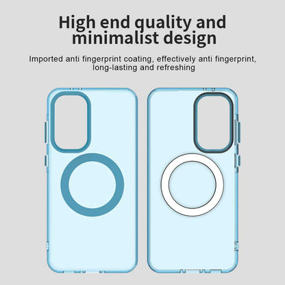 MagSafe futrola za Samsung Galaxy A56 A566, Techsuit, CandyCase, Plava