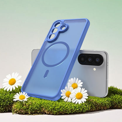 Futrola MagSafe za Samsung Galaxy A56 A566, Techsuit, HaloFrost II, Plava