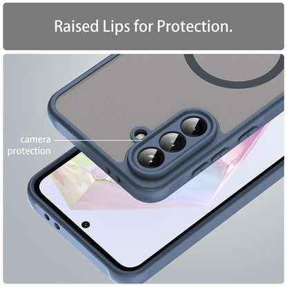 MagSafe futrola za Samsung Galaxy A56 A566, Techsuit, HaloFrost II, Teget