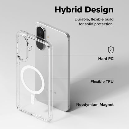 Futrola MagSafe za Samsung Galaxy A57 5G, Ringke, Fusion, Providna