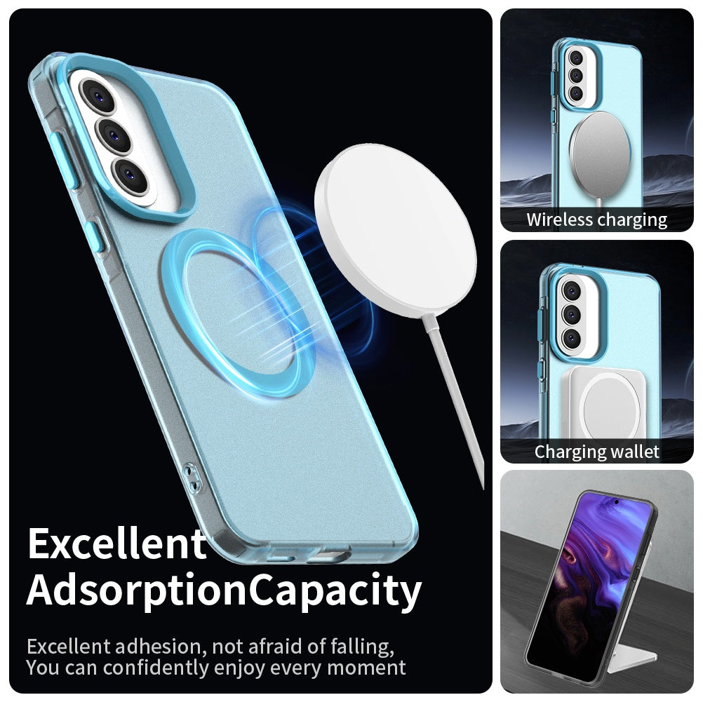 Futrola MagSafe za Samsung Galaxy A57 5G, Techsuit, CandyCase, Plava