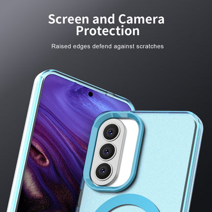 Futrola MagSafe za Samsung Galaxy A57 5G, Techsuit, CandyCase, Plava