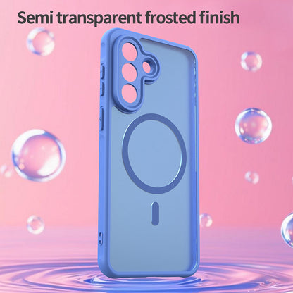 Futrola MagSafe za Samsung Galaxy A57 5G, Techsuit, HaloFrost II, Plava