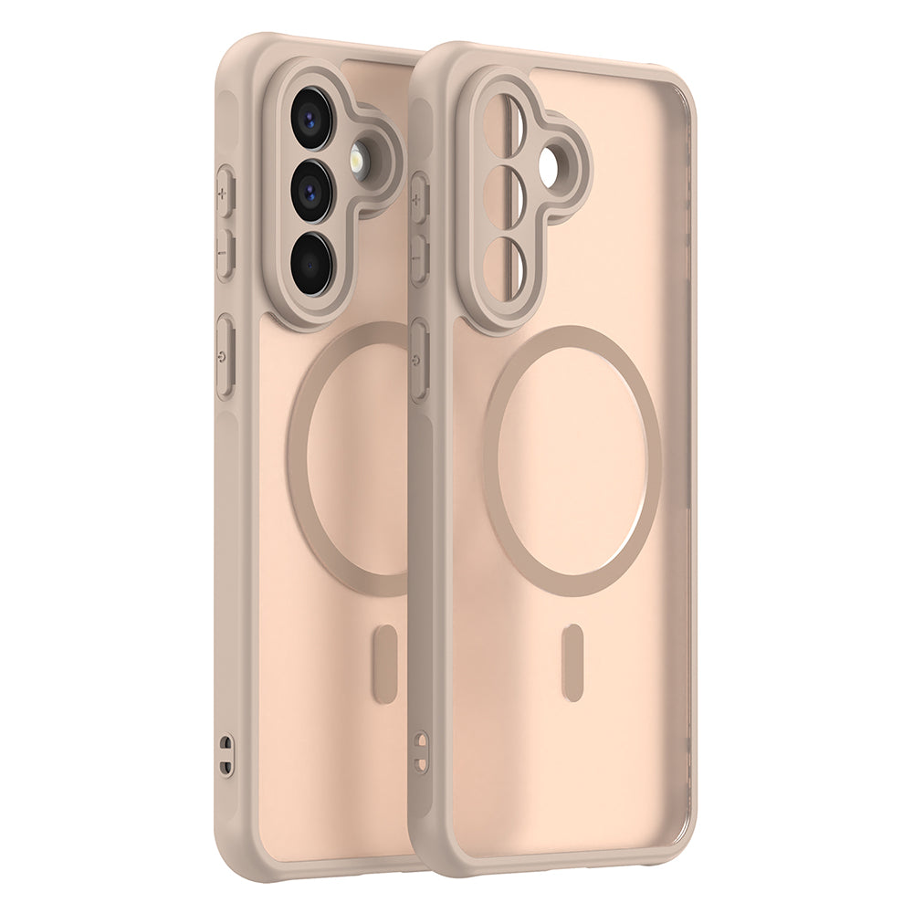 Futrola MagSafe za Samsung Galaxy A57 5G, Techsuit, HaloFrost II, Zlatna