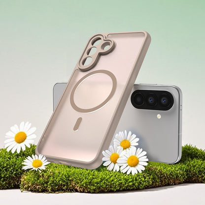 Futrola MagSafe za Samsung Galaxy A57 5G, Techsuit, HaloFrost II, Zlatna