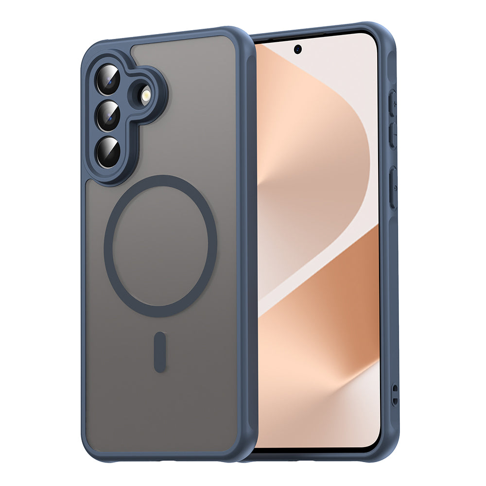 Futrola MagSafe za Samsung Galaxy A57 5G, Techsuit, HaloFrost II, Tamnoplava