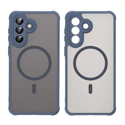 Futrola MagSafe za Samsung Galaxy A57 5G, Techsuit, HaloFrost II, Tamnoplava