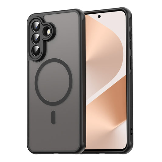 Futrola MagSafe za Samsung Galaxy A57 5G, Techsuit, HaloFrost II, Crna