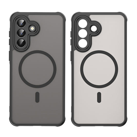 Futrola MagSafe za Samsung Galaxy A57 5G, Techsuit, HaloFrost II, Crna