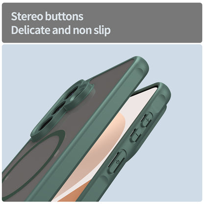 Futrola MagSafe za Samsung Galaxy A57 5G, Techsuit, HaloFrost II, Zelena