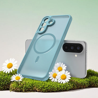 Futrola MagSafe za Samsung Galaxy A57 5G, Techsuit, HaloFrost II, Svijetlo Zelena