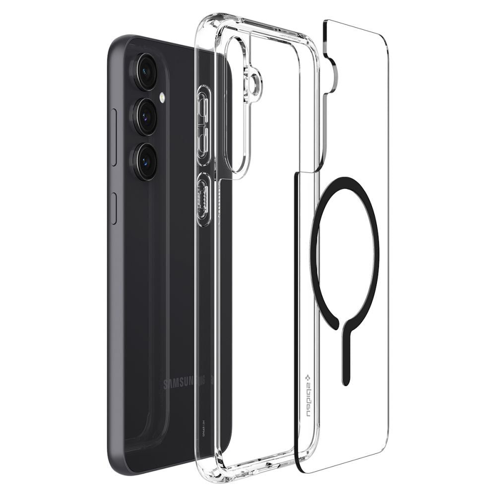 Futrola MagSafe za Samsung Galaxy S23 FE S711, Spigen, Ultra Hybrid OneTap Ring, Providna