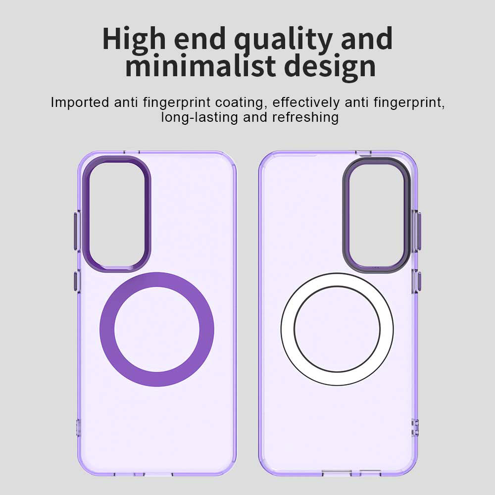 MagSafe futrola za Samsung Galaxy S23 FE S711, Techsuit, CandyCase, Ljubičasta
