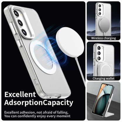 MagSafe futrola za Samsung Galaxy S23+ S916, Techsuit, CandyCase, Bela