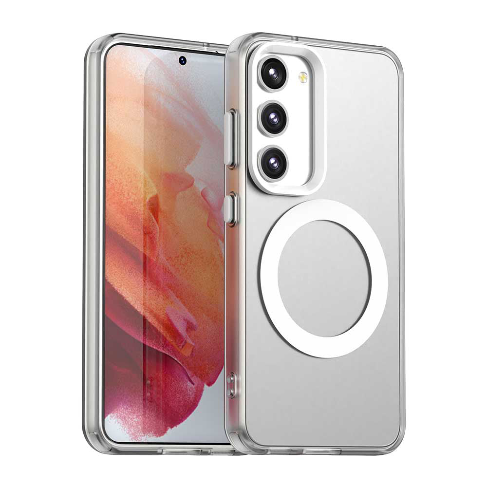 MagSafe futrola za Samsung Galaxy S23+ S916, Techsuit, CandyCase, Bela