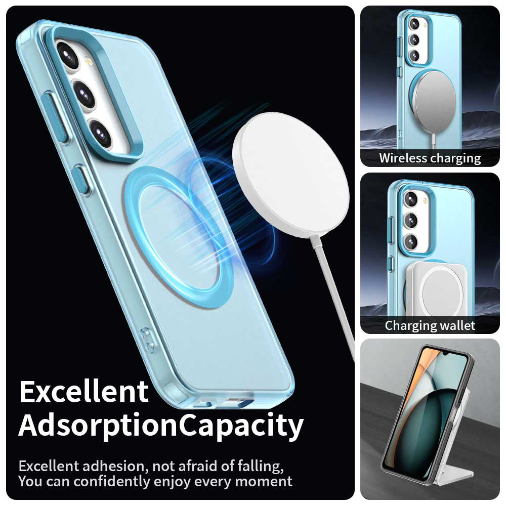 MagSafe futrola za Samsung Galaxy S23+ S916, Techsuit, CandyCase, Plava