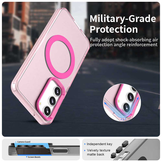 MagSafe futrola za Samsung Galaxy S23+ S916, Techsuit, CandyCase, Roze