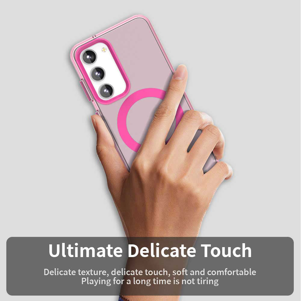 MagSafe futrola za Samsung Galaxy S23 S911, Techsuit, CandyCase, Roze