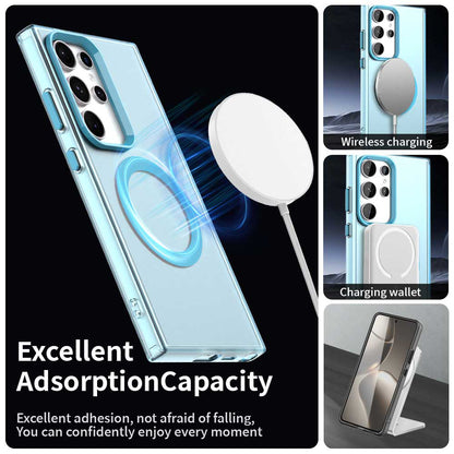 MagSafe futrola za Samsung Galaxy S23 Ultra S918, Techsuit, CandyCase, Plava