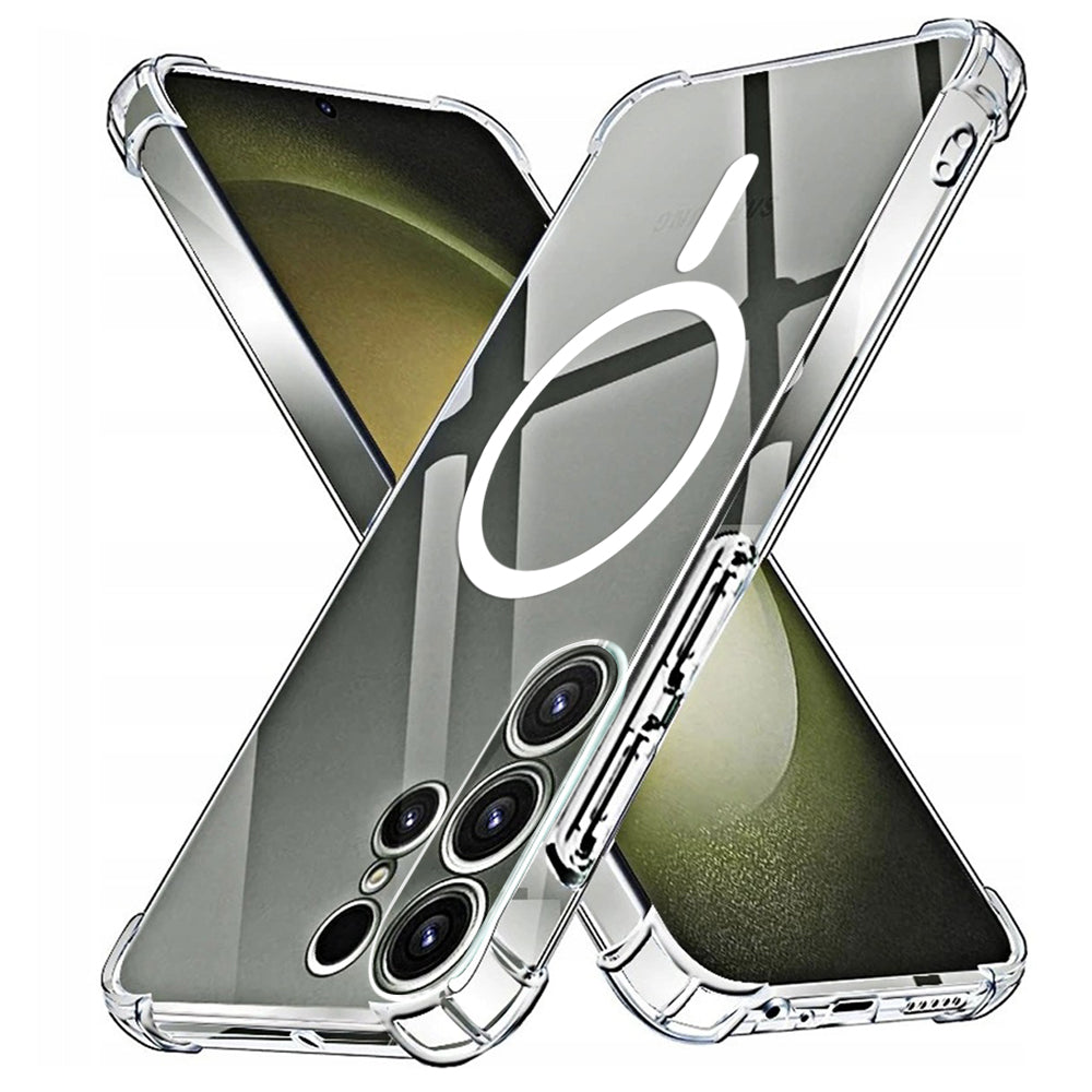 MagSafe futrola za Samsung Galaxy S23 Ultra S918, Techsuit, Otporna na udarce, Providna
