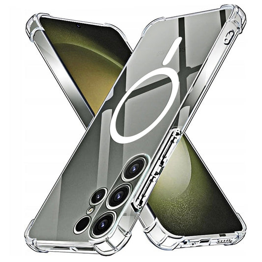 MagSafe futrola za Samsung Galaxy S23 Ultra S918, Techsuit, Otporna na udarce, Providna