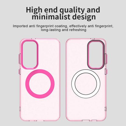 MagSafe futrola za Samsung Galaxy S24 FE S721, Techsuit, CandyCase, Roze