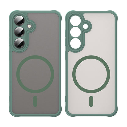 MagSafe futrola za Samsung Galaxy S24+ S926, Techsuit, HaloFrost II, Zelena