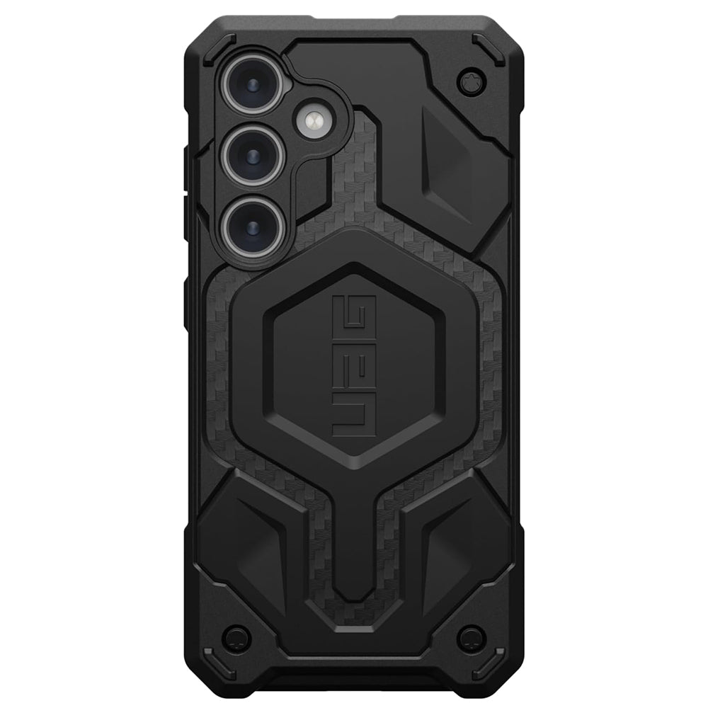 MagSafe futrola za Samsung Galaxy S24 S921, Urban Armor Gear, Monarch Pro Carbon, Crna