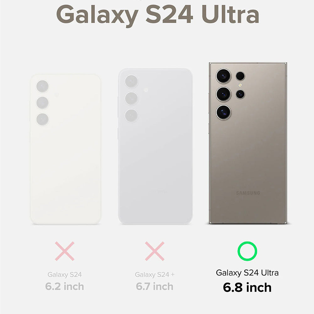 MagSafe futrola za Samsung Galaxy S24 Ultra S928, Ringke, Alles, Crna