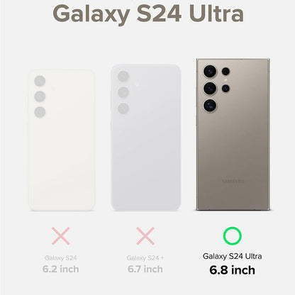 MagSafe futrola za Samsung Galaxy S24 Ultra S928, Ringke, Alles, Crna
