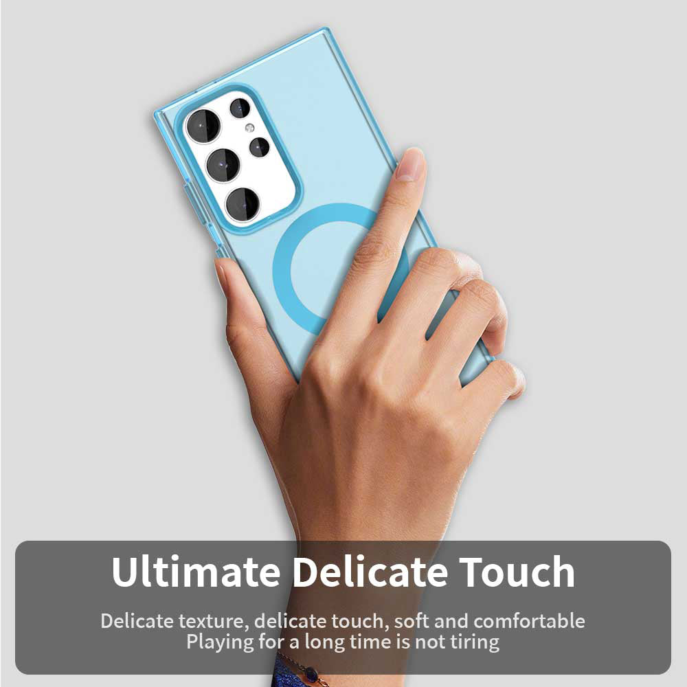 MagSafe futrola za Samsung Galaxy S24 Ultra S928, Techsuit, CandyCase, Plava