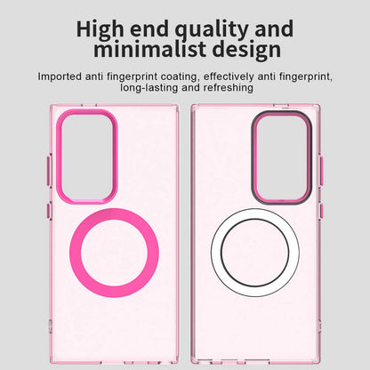 MagSafe futrola za Samsung Galaxy S24 Ultra S928, Techsuit, CandyCase, Roze