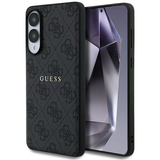 Futrola MagSafe za Samsung Galaxy S25 Edge S937, Guess, 4G Ring Classic Logo, Crna