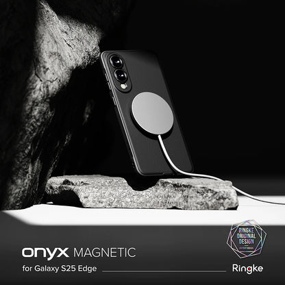 MagSafe futrola za Samsung Galaxy S25 Edge S937, Ringke, Onyx, Crna