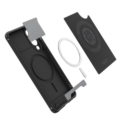 Futrola MagSafe za Samsung Galaxy S25 Edge S937, Spigen, Core Armor, Crna Mat ACS09406