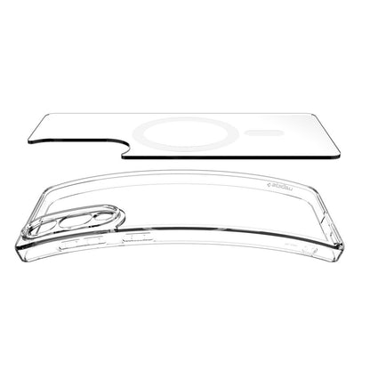 Futrola MagSafe za Samsung Galaxy S25 Edge S937, Spigen, Ultra Hybrid, Bela ACS09418