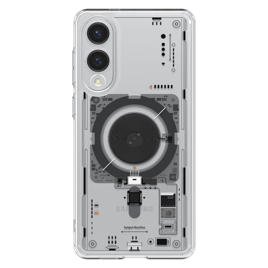 Futrola MagSafe za Samsung Galaxy S25 Edge S937, Spigen, Ultra Hybrid Neo One, Transparentna ACS09416